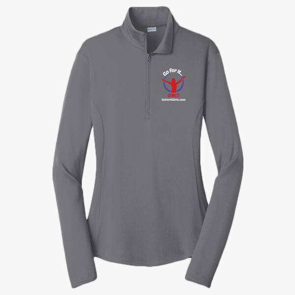 Ladies PosiCharge ® Competitor 1/4 Zip Pullover Thumbnail